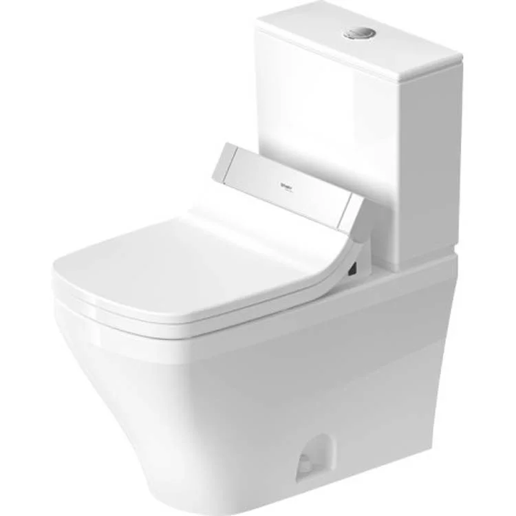 Toilet DuraStyle 2 Pieces Starck C with SensoWash Seat White Elongated 30-7/8 Inch 1.32 Gallons per Flush Ceramic