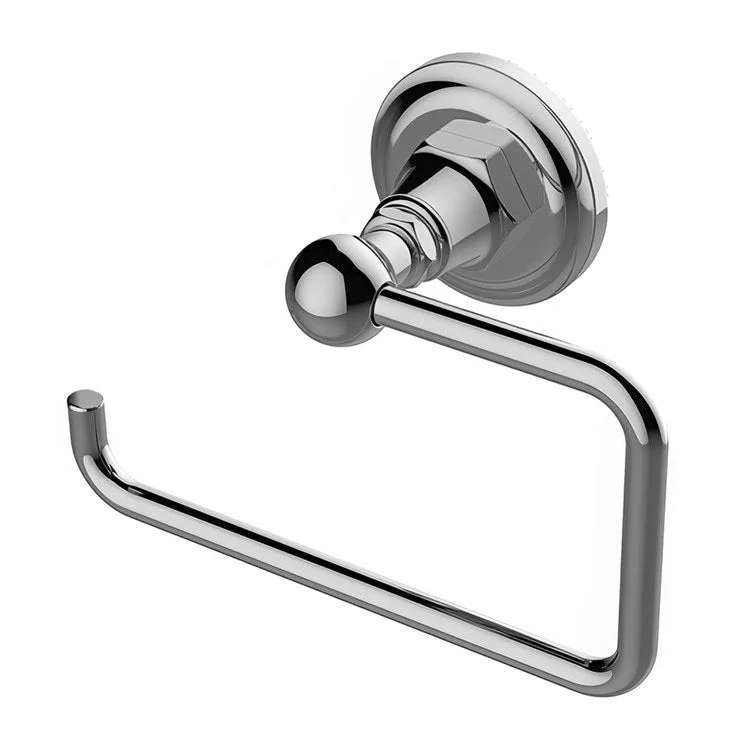 Toilet Paper Holder Camden Polished Nickel Solid Brass 2-3/16 Inch Wall Mount