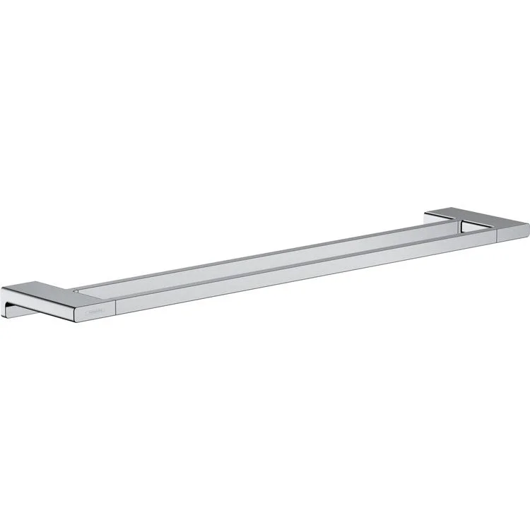 Towel Bar AddStoris 26 Inch Dual Chrome Metal 4-7/8 Inch