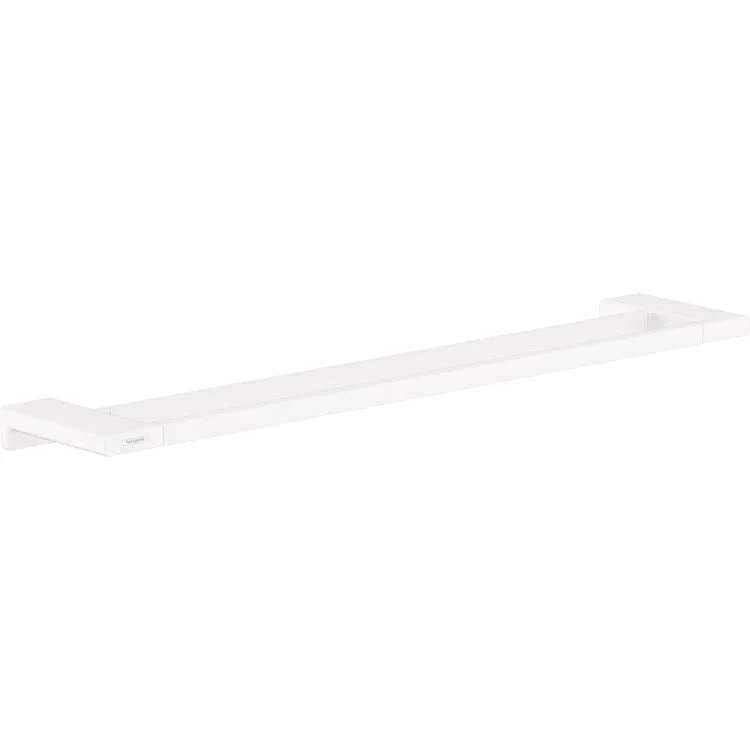 Towel Bar AddStoris 26 Inch Dual Matte White Metal 4-7/8 Inch