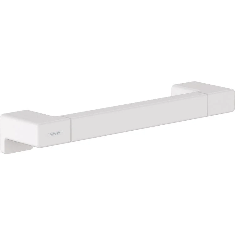 Towel Bar AddStoris 12 Inch Single Matte White Metal 3-1/9 Inch Wall Mount