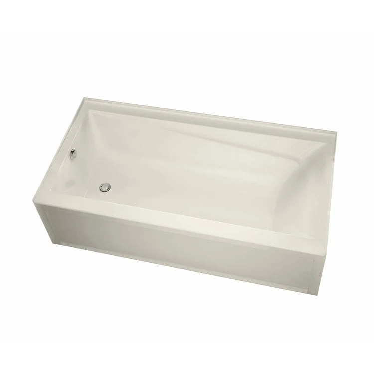 Tub Exhibit AFR 60 x 32 Inch Alcove Combined Whirlpool Aeroeffect Left Hand Biscuit Acrylic