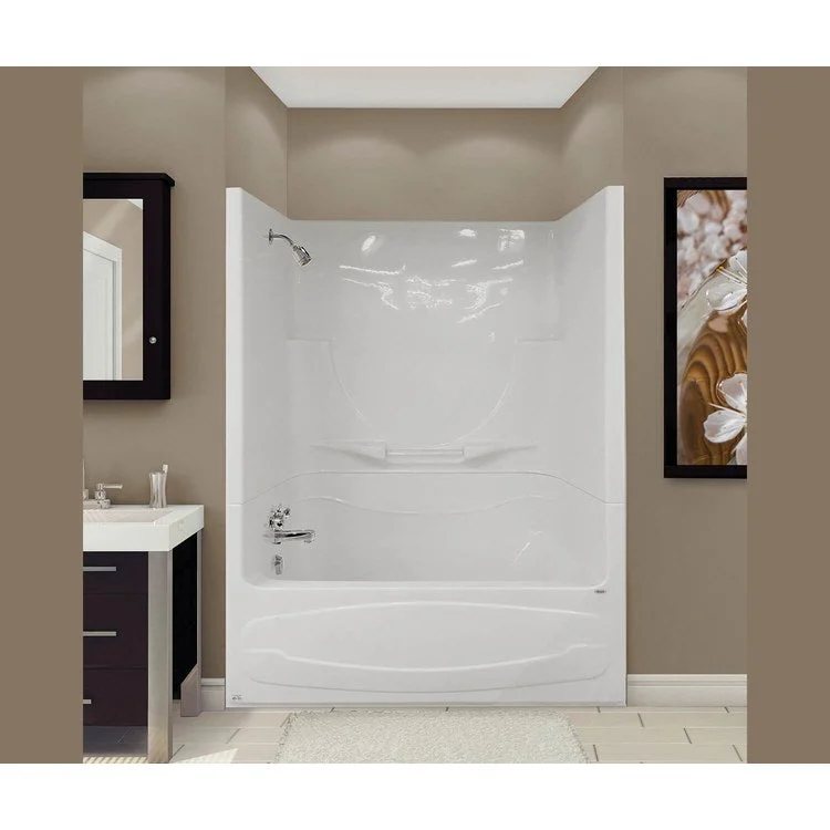 Tub Figaro II 59 x 33 Inch 2 Piece Alcove Whirlpool Right Hand White Acrylic