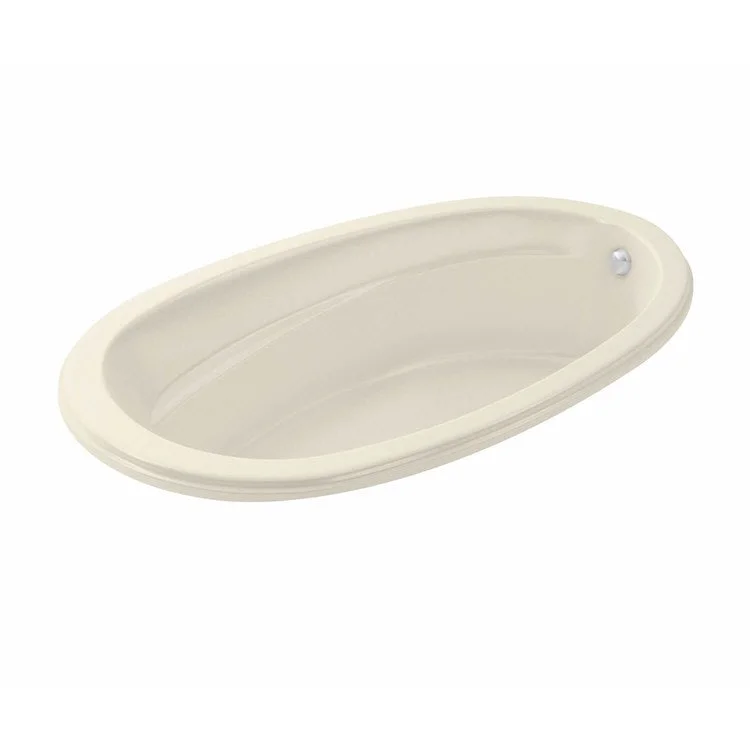 Tub Talma 72 x 42 Inch Drop-in Whirlpool End Bone Acrylic