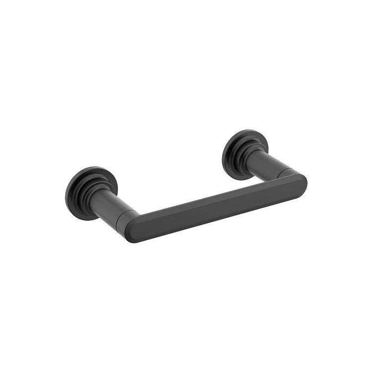 Toilet Paper Holder Greenfield Matte Black Zinc 6-1/2 Inch 3-1/2 Inch Wall