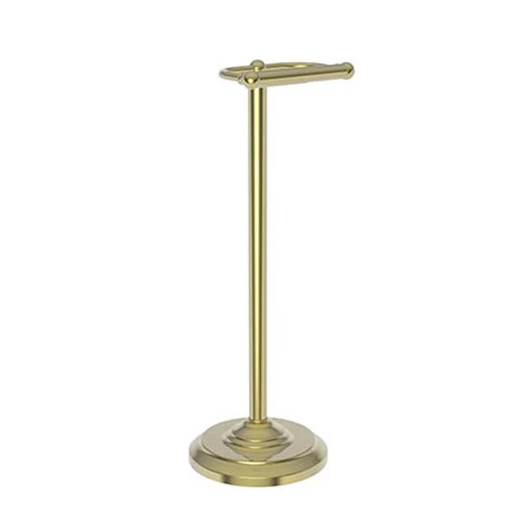 Toilet Paper Holder Annabella Freestanding Polished Brass Uncoated Living Brass 22 Inch Floor