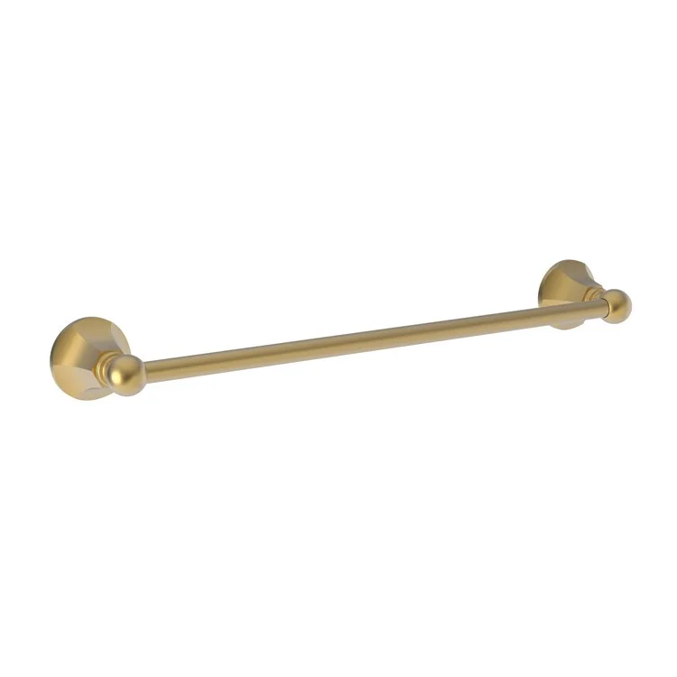 Towel Bar Metropole 18 Inch Satin Gold PVD Brass 3-1/9 Inch