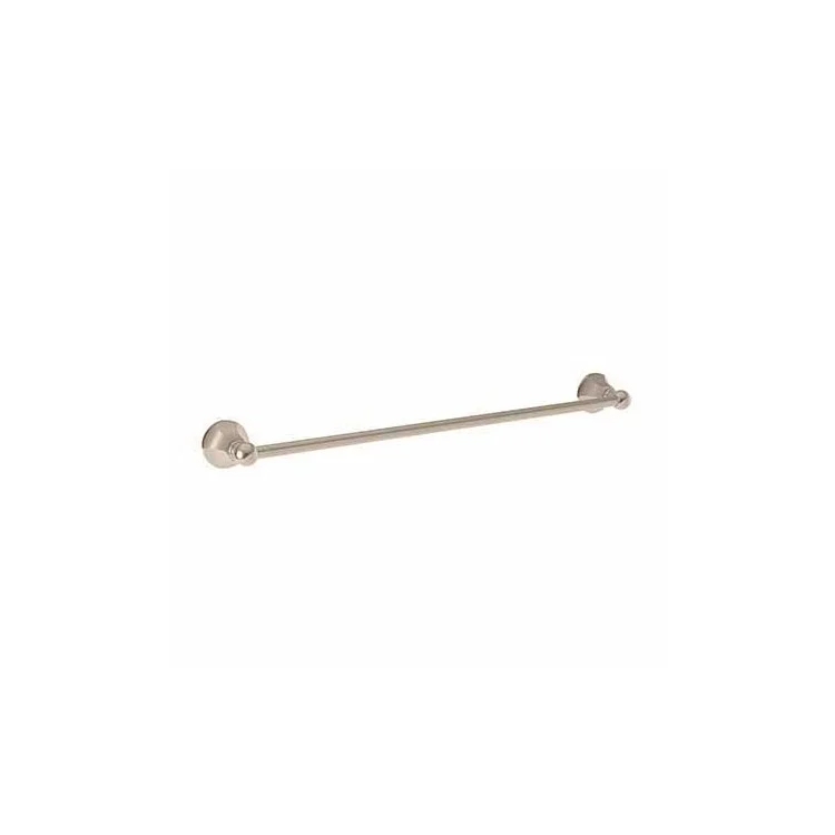 Towel Bar Metropole 24 Inch Satin Nickel PVD Brass 3-1/9 Inch