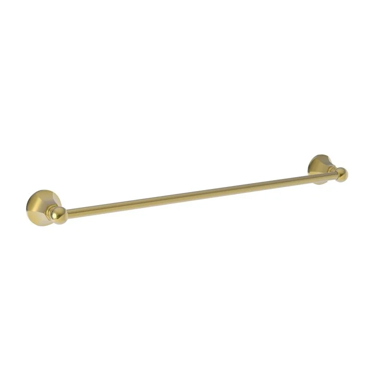 Towel Bar Metropole 24 Inch Polished Gold PVD Brass 3-1/9 Inch