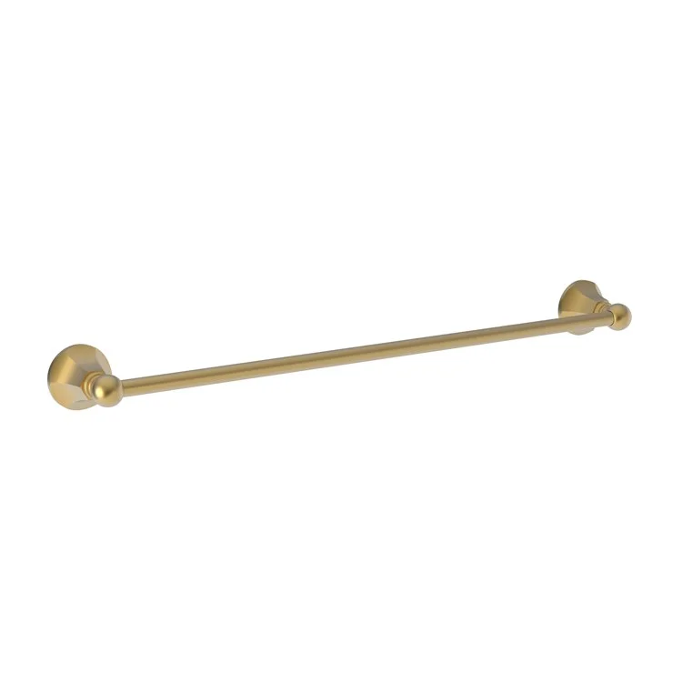 Towel Bar Metropole 24 Inch Satin Gold PVD Brass 3-1/9 Inch