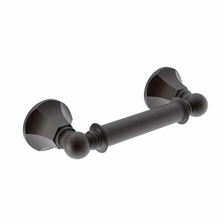 Toilet Paper Holder Metropole Double Post English Bronze Brass 9-1/2 Inch 3-1/5 Inch Wall Mount