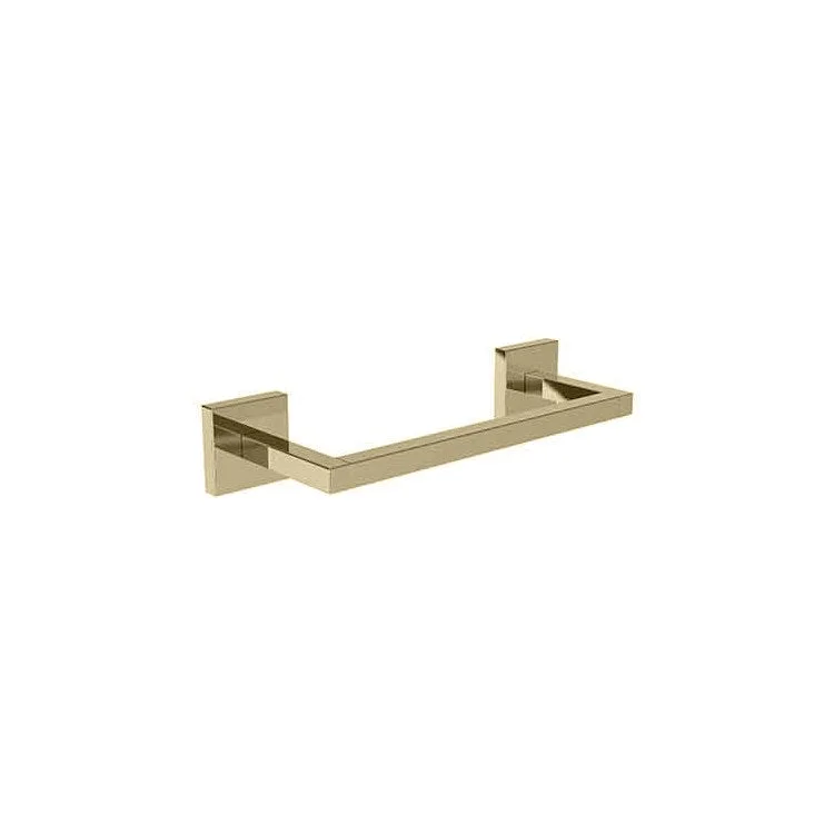 Towel Bar Cube 2 8 Inch Square Plate French Gold PVD Brass 3-1/4 Inch