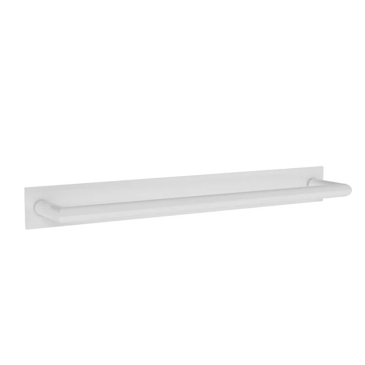 Towel Bar Metro 18 Inch White Brass 3-1/8 Inch