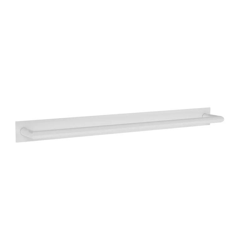 Towel Bar Metro 24 Inch White Brass 3-1/4 Inch