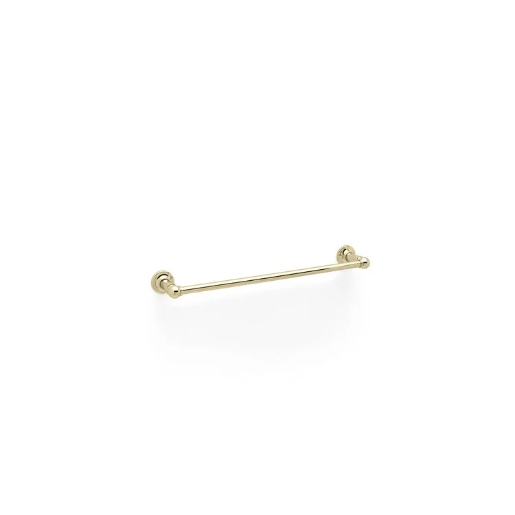 Towel Bar Ithaca 24 Inch French Gold PVD Brass 3-9/16 Inch