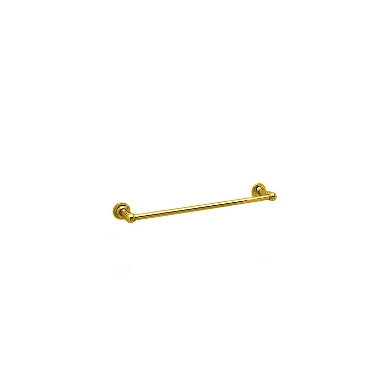 Towel Bar Ithaca 24 Inch Satin Gold PVD Brass 3-9/16 Inch