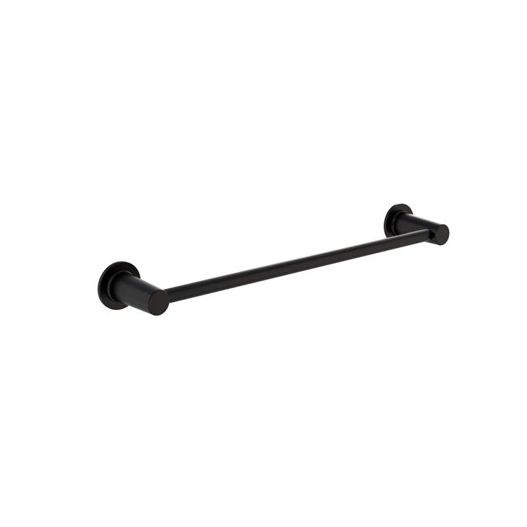 Towel Bar Dorrance 18 Inch Flat Black Brass 3-2/7 Inch