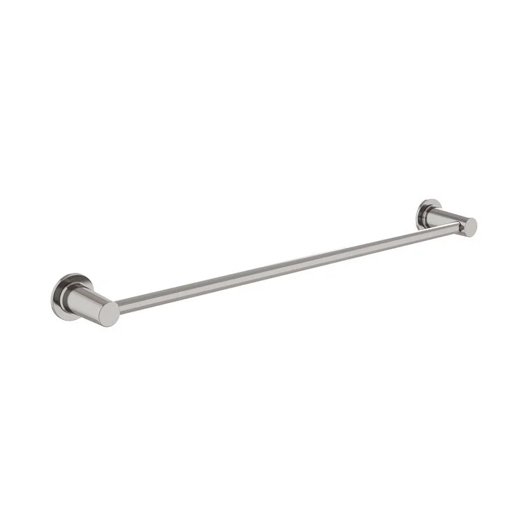 Towel Bar Dorrance 24 Inch Polished Nickel Brass 3-2/7 Inch