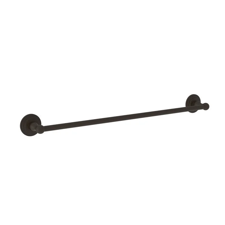 Towel Bar Alveston 24 Inch Oil Rubbed Bronze Brass 3-1/16 Inch