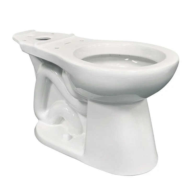 Toilet Bowl Stealth Round Front White .8GPF