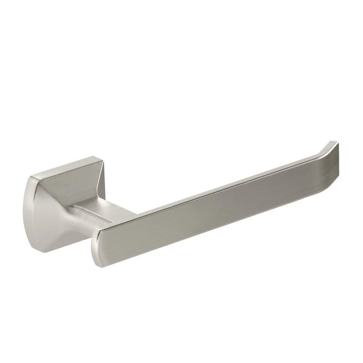 Toilet Paper Holder Verity Satin Nickel Metal 2-5/8 Inch Wall Mount