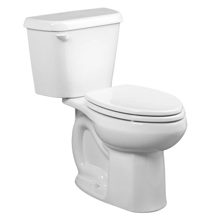 Colony Right Height Elongated 2-Piece Toilet with Left-Hand Lever/10" Rough-In 1.6 GPF