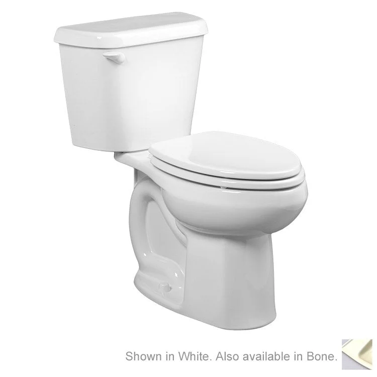 Colony Elongated 2-Piece Toilet with Left-Hand Lever/10" Rough-In 1.6 GPF