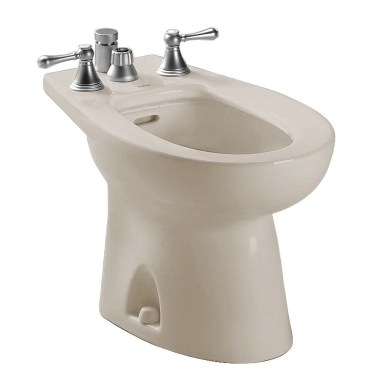 Piedmont Bidet with Four Faucet Holes Less Faucet