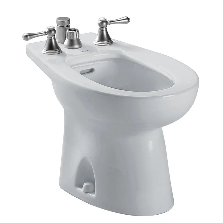 Piedmont Bidet with Four Faucet Holes Less Faucet